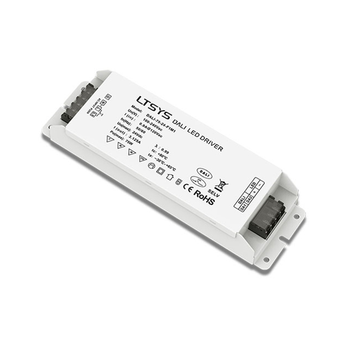 75W 24VDC CV DALI Driver DALI-75-24-F1M1 75W 24VDC CV DALI Driver DALI-75-24-F1M1